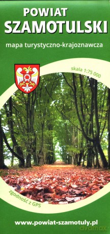 Powiat Szamotulski mapa turystyczno-krajoznawcza 1:75 000