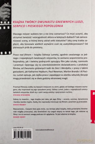 Praca nad filmem - Sidney Lumet [KSIĄŻKA]