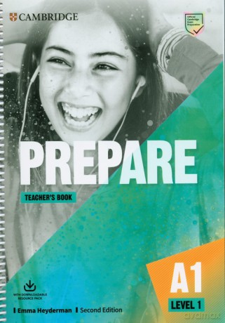 Prepare 1 Teacher's Book with Downloadable Resource Pack - Emma Heyderman [KSIĄŻKA]