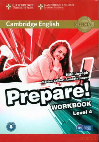 Prepare! 4 Workbook with Audio - Niki Joseph [KSIĄŻKA]