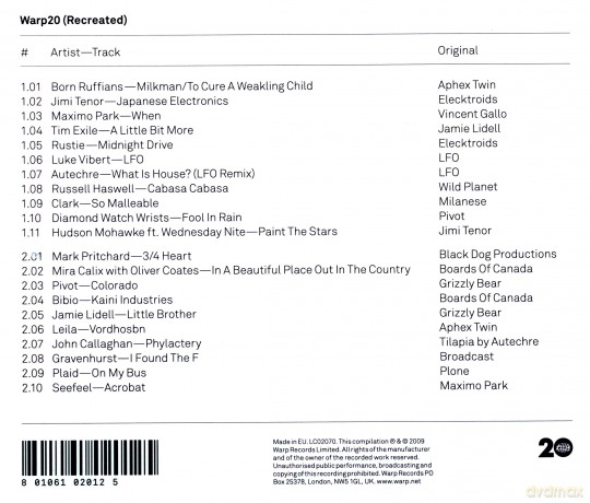 Warp 20 (Recreated)  [2CD]