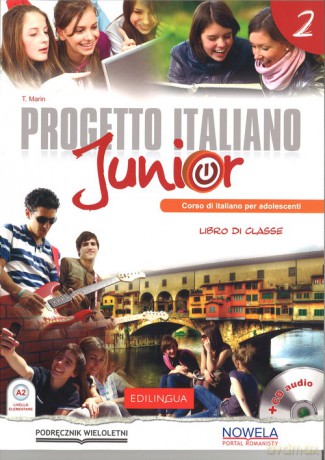 Progetto Italiano Junior 2 Podręcznik - Marin T. [KSIĄŻKA]