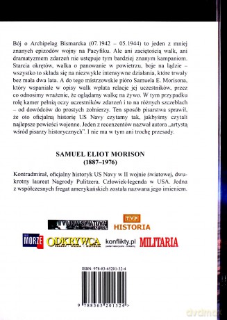 Przełamanie bariery Bismarcka - Samuel Eliot Morison [KSIĄŻKA]