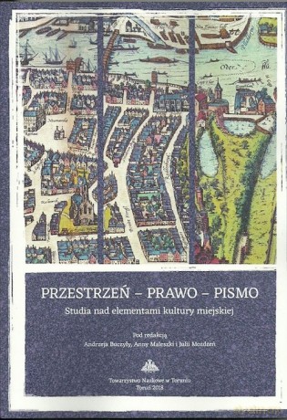 Przestrzeń - prawo - pismo [KSIĄŻKA]