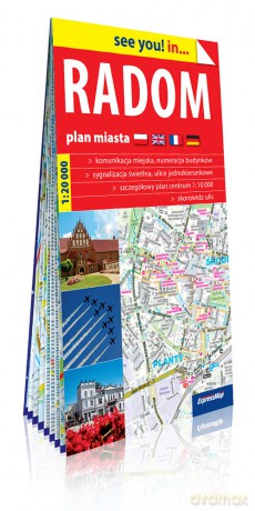 Radom see you! in... plan miasta 1: 20 000