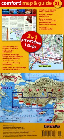 Riwiera Turecka comfort! map&guide XL 2w1: przewodnik i mapa