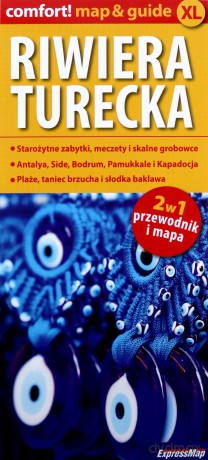 Riwiera Turecka comfort! map&guide XL 2w1: przewodnik i mapa