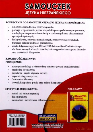 Samouczek języka hiszpańskiego - Adam Węgrzyn [KSIĄŻKA]