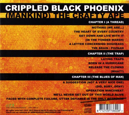 Crippled Black Phoenix: Mankind The Crafty Ape (digipack) [2CD]