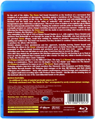 The Doors: Mr. Mojo Risin The Story Of L.A.Woman [Blu-Ray]