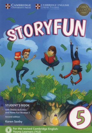 Storyfun 5 Student's Book with Online Activities and Home Fun Booklet - Karen Saxby [KSIĄŻKA]