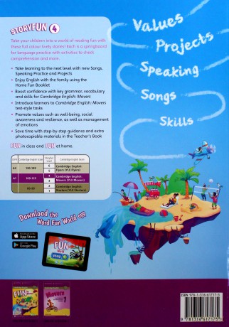 Storyfun for Movers 4 Student's Book with Online Activities and Home Fun Booklet 4 - Karen Saxby [KSIĄŻKA]