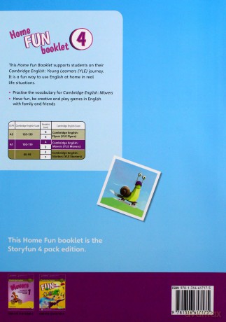 Storyfun for Movers 4 Student's Book with Online Activities and Home Fun Booklet 4 - Karen Saxby [KSIĄŻKA]