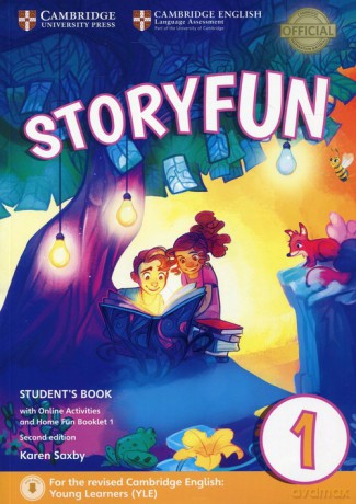Storyfun for Starters 1 Student's Book with Online Activities and Home Fun Booklet 1 - Karen Saxby [KSIĄŻKA]
