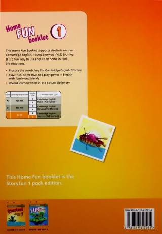 Storyfun for Starters 1 Student's Book with Online Activities and Home Fun Booklet 1 - Karen Saxby [KSIĄŻKA]