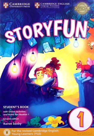 Storyfun for Starters 1 Student's Book with Online Activities and Home Fun Booklet 1 - Karen Saxby [KSIĄŻKA]