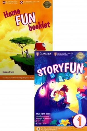 Storyfun for Starters 1 Student's Book with Online Activities and Home Fun Booklet 1 - Karen Saxby [KSIĄŻKA]