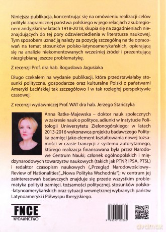Stosunki bilateralne Polski z państwami andyjskimi 1918-2018 - Anna Ratke-Majewska [KSIĄŻKA]