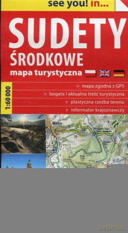 Sudety Środkowe mapa turystyczna 1:60 000