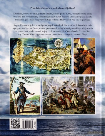 Świat piratów Historia najgroźniejszych morskich rabusiów - Angus Constam [KSIĄŻKA]