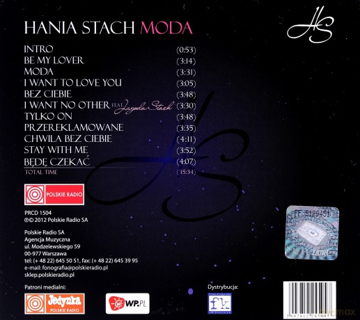 Hania Stach: Moda (digipack) [CD]