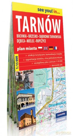 Tarnów plan miasta 1:15 000