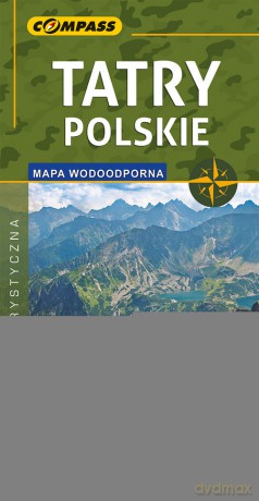 Tatry Polskie Mapa turystyczna 1:30000 wodoodporna