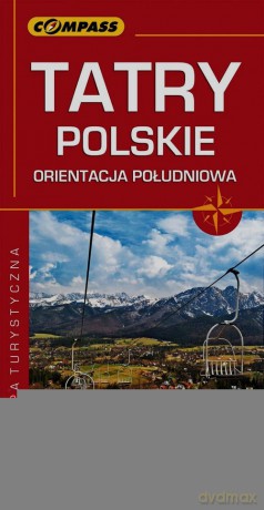 Tatry Polskie orientacja południowa mapa turystyczna