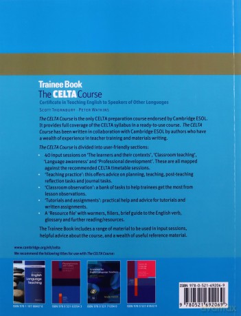 The CELTA Course Trainee Book - Scott Thornbury, Peter Watkins [KSIĄŻKA]
