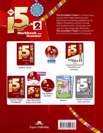 The Incredible 5 Team 2 Workbook and Grammar - Jenny Dooley, Virginia Evans [KSIĄŻKA]