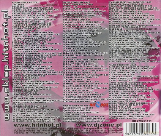Polski Power Mix Vol. 1 [CD]