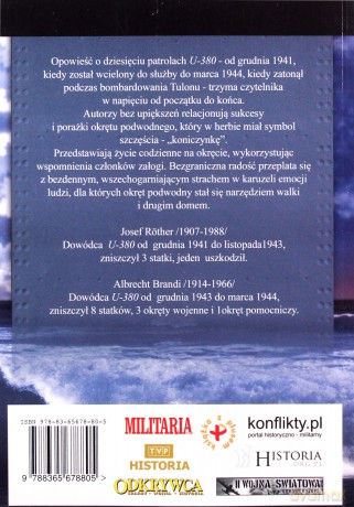 U-380 Okręt z koniczynką - Hans-Joachim Roll, Michael Besser [KSIĄŻKA]