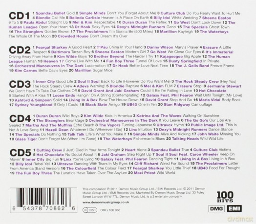 100 Hits - 80`s Classics [5CD]