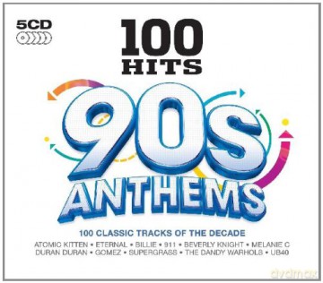 100 Hits - 90`s Anthems [5CD]