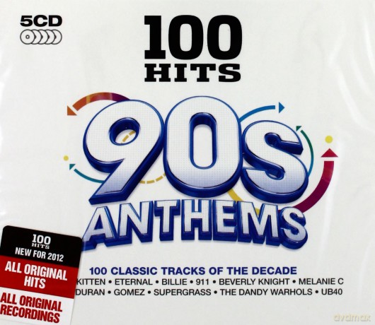 100 Hits - 90`s Anthems [5CD]