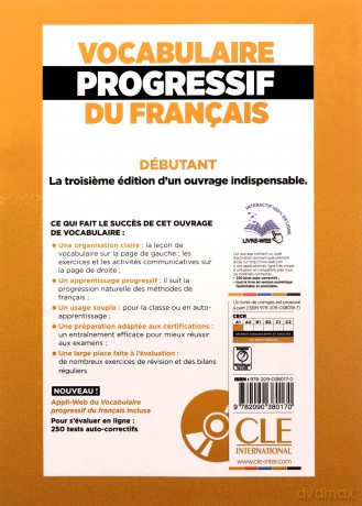 Vocabulaire progressif du Francais niveau debut A1 3ed - Claire Miquel [KSIĄŻKA]