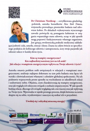 Wampiry energetyczne - Christine Northrup [KSIĄŻKA]