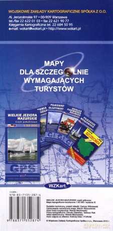 Wielkie Jeziora Mazurskie część północna 1:50 000