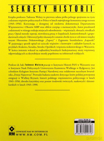 Więzienia stalinowskie w Polsce - Tadeusz Wolsza [KSIĄŻKA]