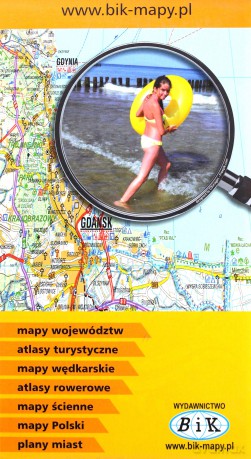 Województwo Pomorskie Mapa administracyjno-turystyczna 1:280 000