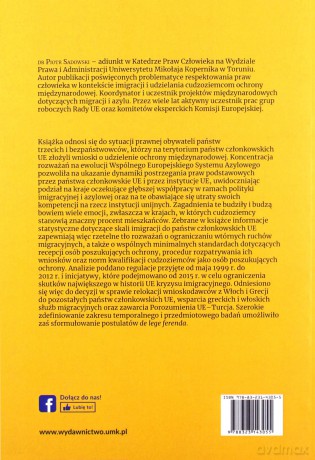 Wspólny Europejski System Azylowy - Piotr Sadowski [KSIĄŻKA]