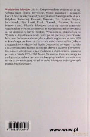 Wykłady o Bogoczłowieczeństwie - Włodzimierz Sołowjow [KSIĄŻKA]
