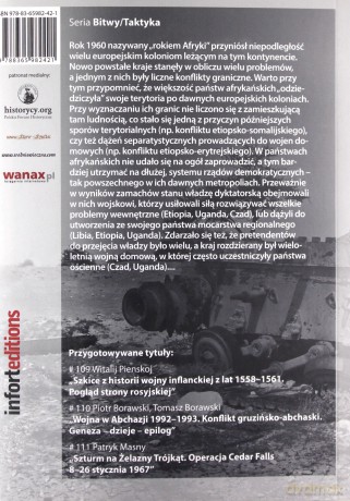 Zarys wybranych konfliktów zbrojnych w Afryce w drugiej połowie XX w. - Jarosław Dobrzelewski [KSIĄŻKA]