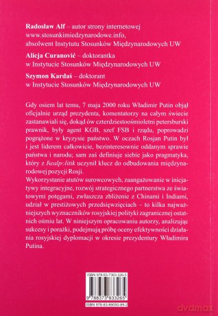 Żurawia Papers 12 Polityka zagraniczna Federacji Rosyjskiej w okresie prezydentury Władimira Putina [KSIĄŻKA]