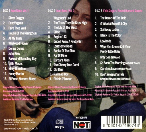 Joan Baez: Trilogy [3CD]