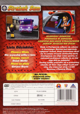 Strażak Sam: Płonąca Wieża [DVD]