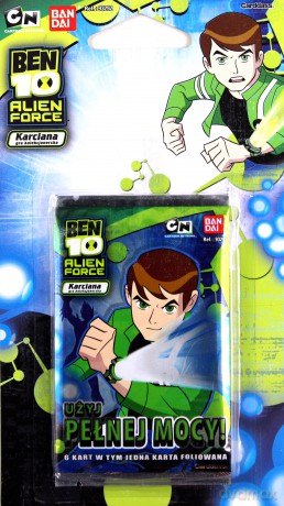 BEN 10 Alien Force Karty do gry blister