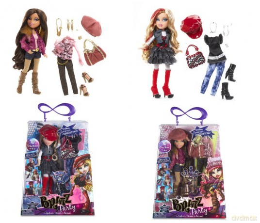 Bratz Party lalka, 4 ass.