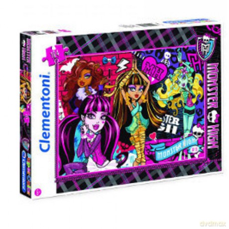 CLEMENTONI 104 el. SuperColor Monster High Straszystycznie [PUZZLE]