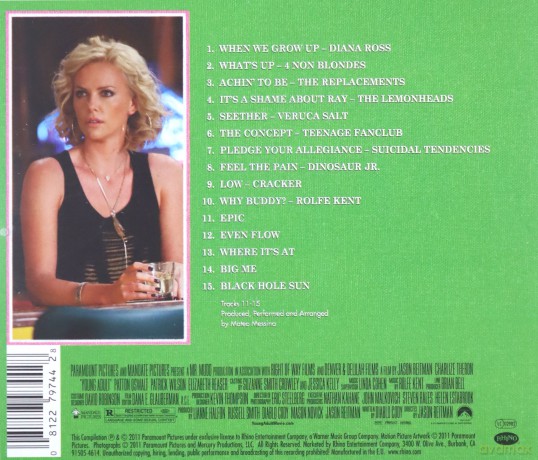 Young Adult soundtrack (Kobieta na skraju dojrzałości) [CD]